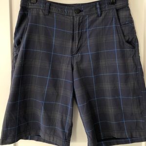 Men's lululemon 11" Relaxed Shorts - Navy/Plaid